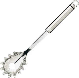 PRO-TOOLS & SOFT GRIP TOOLS KitchenCraft Professional - Cuillère de Service à Spaghettis en Acier Inoxydable, 32 cm