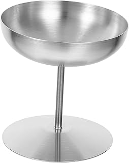 Ipetboom Verrines pour Apéritifs Acier Inoxydable Coupes à Glace Réutilisables Tasses à Smoothies Récipients à Dessert Gobelets de Rangement pour Fêtes