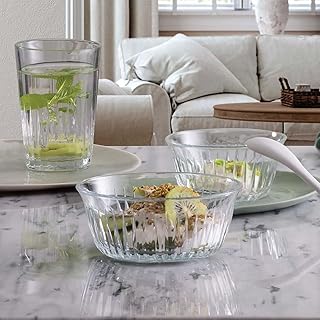 Lot de 6 Bols En Verre 140 Ml Bols À Dessert Bols À Collation Bol En Verre Coupes À Dessert Coupelle Coupe Glace Verrine Verrines Petit Tiramisu Apéritif Ramequin Bols 100% Sans Plomb