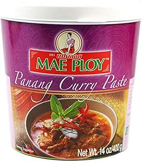 Mae Ploy Panang, Pâte de curry Panang Mae Ploy – Curry thaï authentique – Cuisine thaïlandaise – 400 g