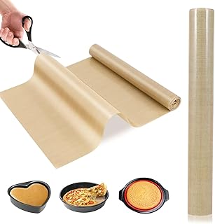 Tapis de cuisson réutilisable en silicone pour four, tapis de cuisson antiadhésif, lavable, résistant à la chaleur, pour pain, biscuits, viande, 244 x 30 cm