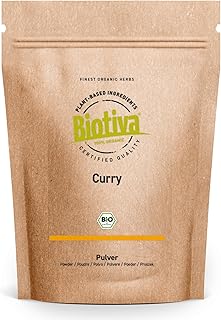 Biotiva Curry noble bio moulu 250g - Doux à épicé - D