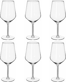 Alpina Verres à Vin Rouge - Lot de 6 - 53cl - Résistant au Lave-Vaisselle - Cadeau pour le Vin